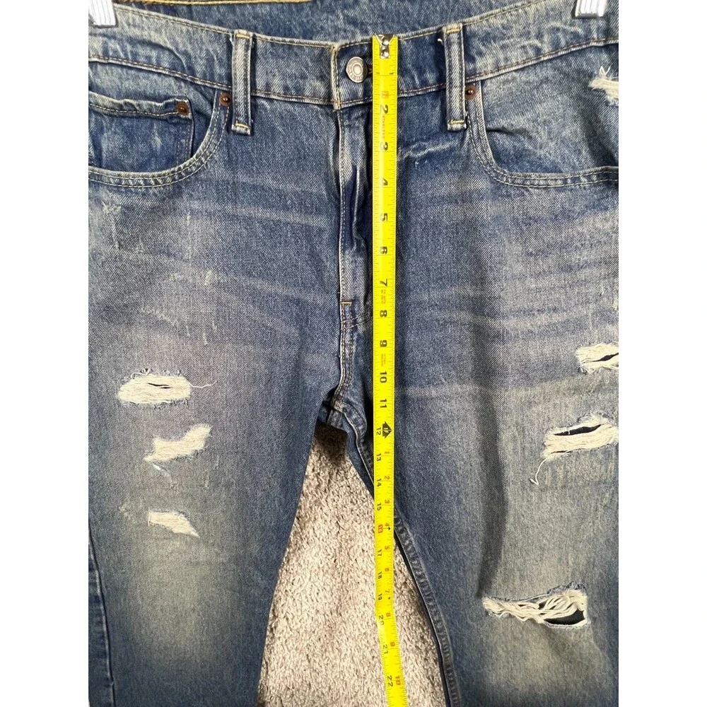 New Levi's 501 Premium Original High Rise Big E Button Fly Jean Women Size 36x30 - Picture 5 of 9